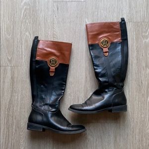 TOMMY HILFIGER riding boots